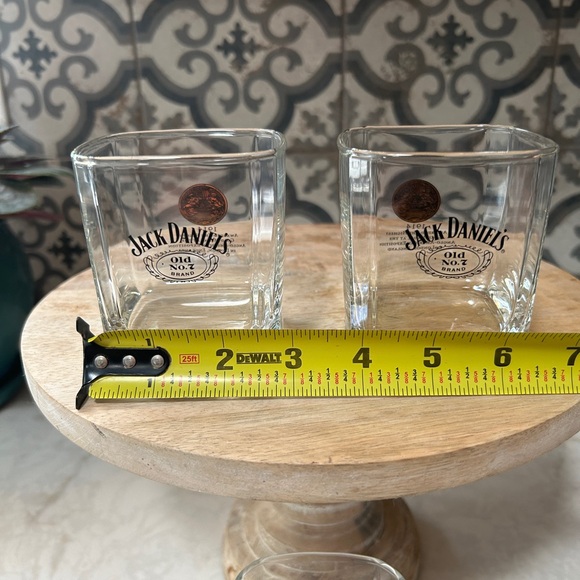 VINTAGE COLLECTOR’S JACK DANIELS 1914 GOLD MEDAL AWARD WHISKEY GLASSES- set of 6 - Picture 8 of 8